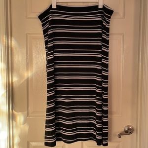 Ava & Viv plus size, ankle length skirt